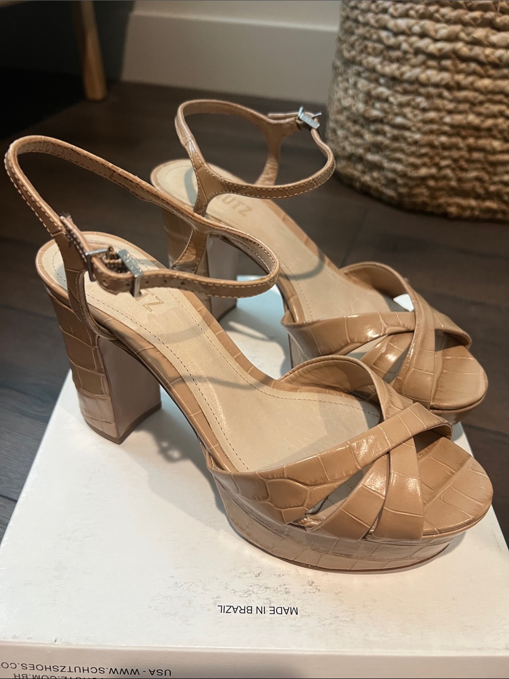SCHUTZ KEEFA PLATFORM SANDAL